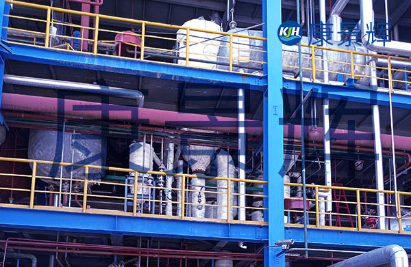 處理量2m3/h氯化鈉、磺酸鈉雙效蒸發(fā)系統(tǒng)