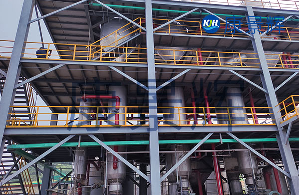 硫酸鎂、硫酸銨四效蒸發(fā)濃縮系統(tǒng)